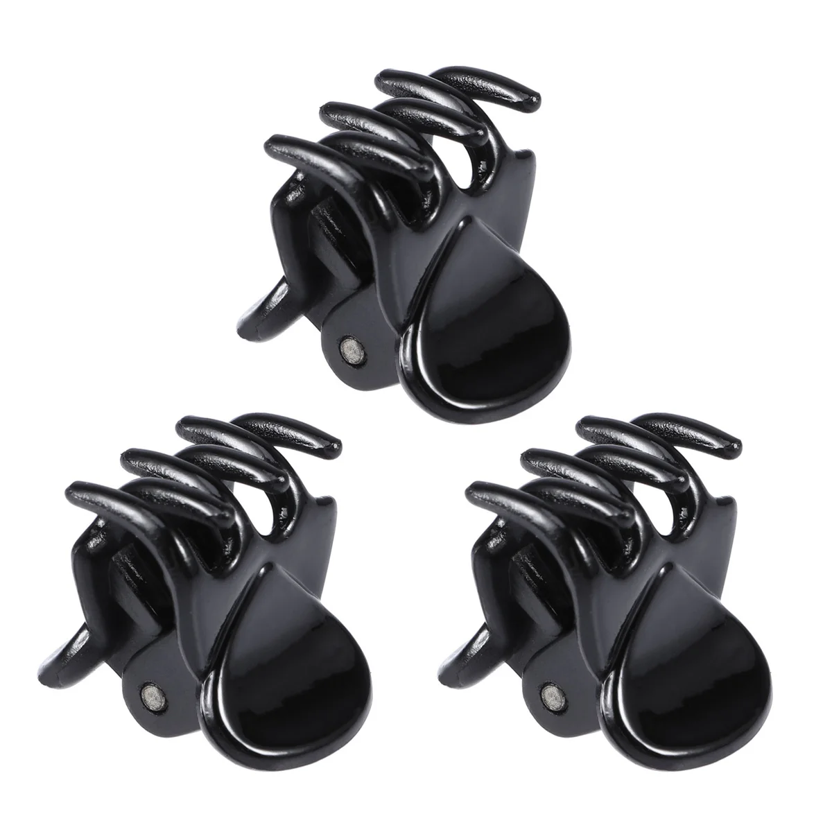 

24Pcs Black Mini Jaw Hair Clips Simple Design Non-Slip Claw Clamps Hair Accessories for Women Styling Women Claw Clips