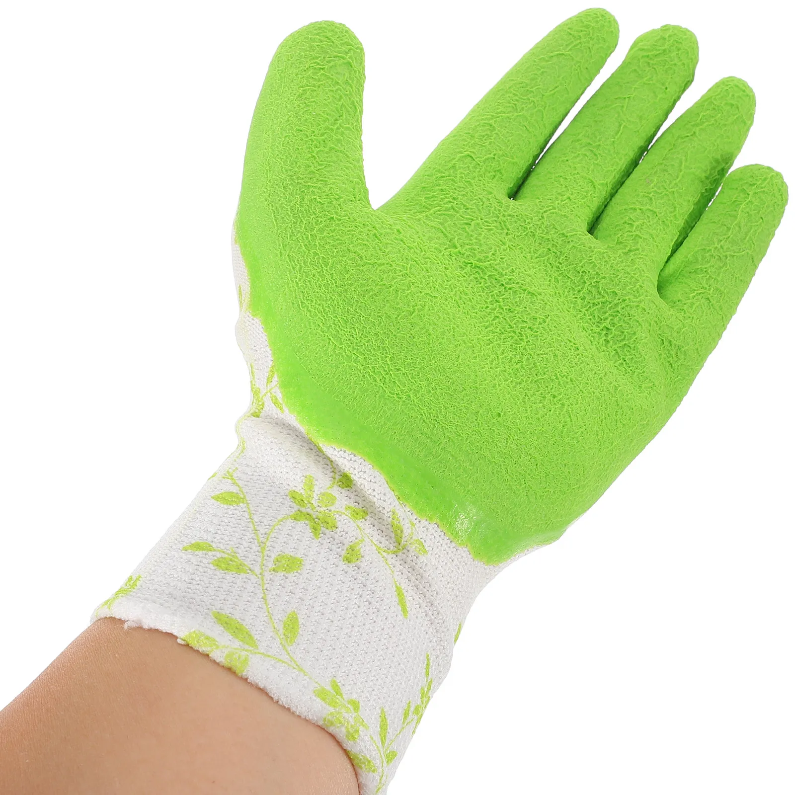Gardening Glove Waterproof - 1 Çift Şık Baskılı Bahçe Eldiveni
