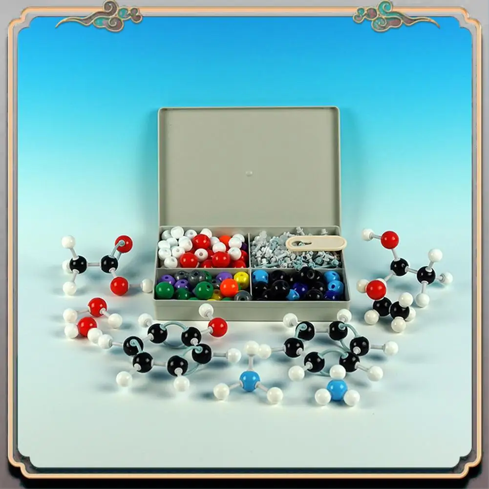 

Durable 240 Pcs Molecular Model Kit Organic Chemistry Molecular Electron Orbital Model Chemistry Aid Tool For Chemistry Lesson