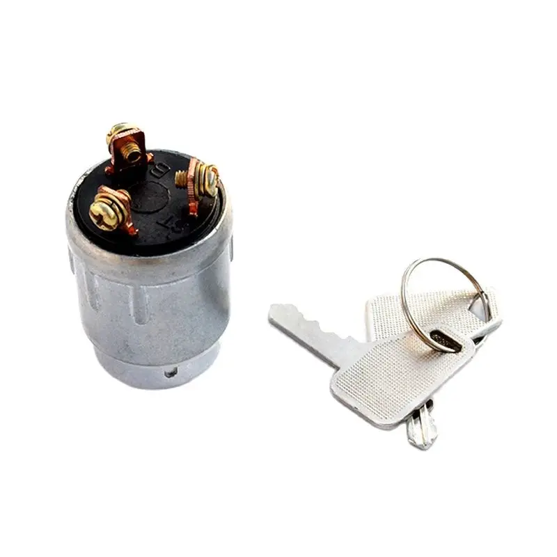 Key Switch 70001-33650 Ignition Switch Start On Off Lock for Nichiyu Forklift FB15-30 FBR15-25-75