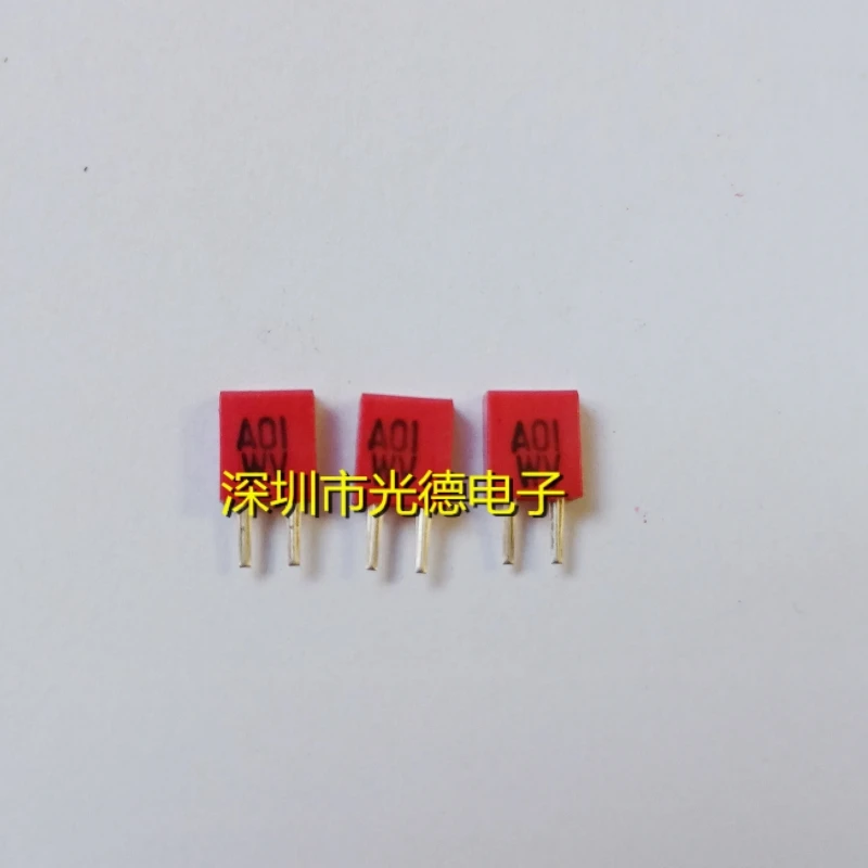 10pcs/ceramic crystal silk screen A01 straight plug 2 feet red original spot