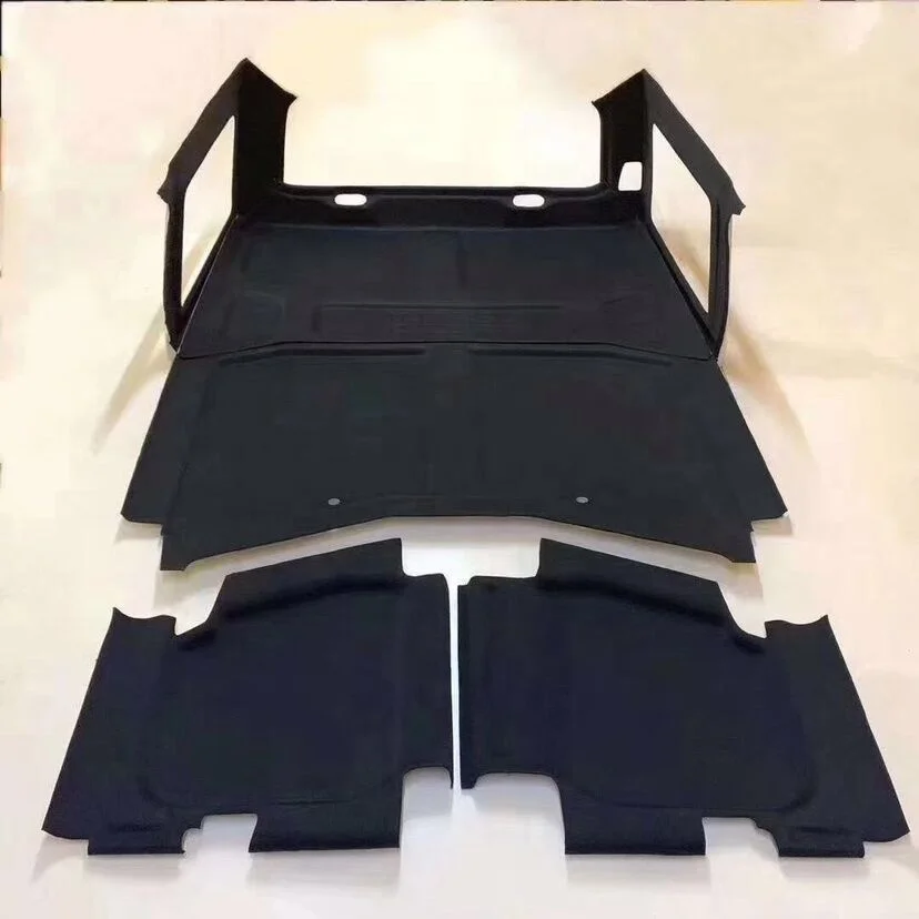 Soundproof Car Inside Roof Heat Insulation for Jep JK JL JT 2/4 Doors
