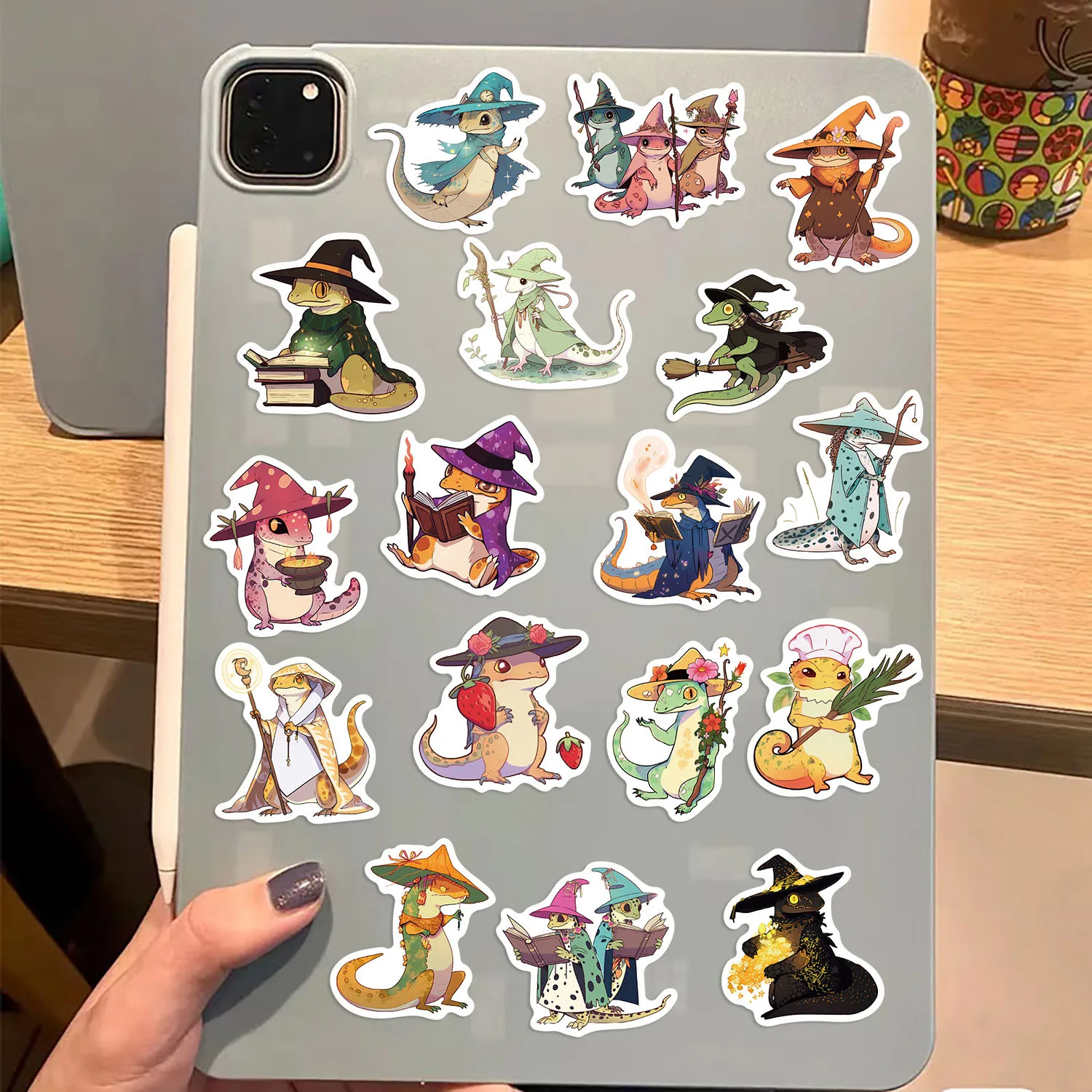 10/50PCS Cartoon magician animals Graffiti Sticker Aesthetic Decorative Luggage Laptop Cup Phone Guitar Scrapbook Stickers