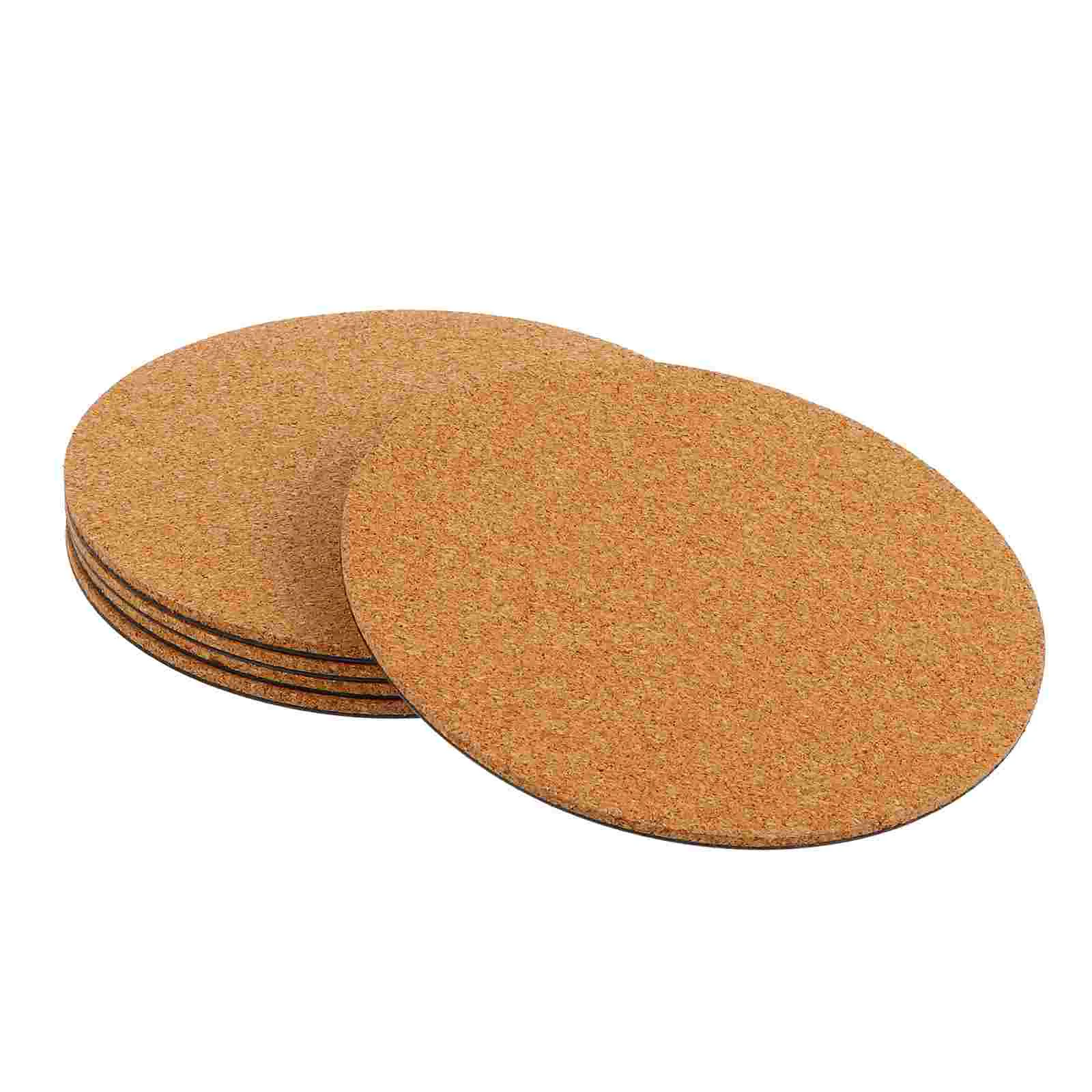 10 Pcs Cork Planter Mat Flowerpot Pad Tray Plate Coaster Gardening Board Cup Holder