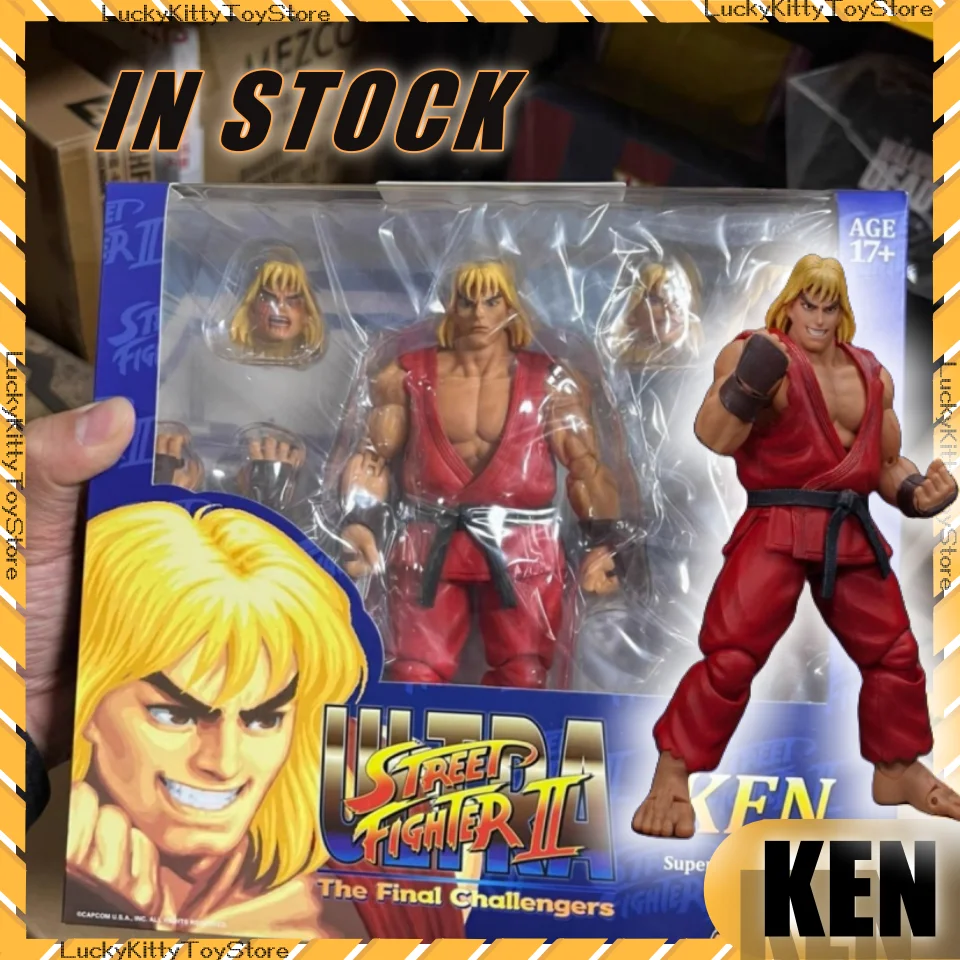 

Новинка в наличии KO Ultra Street Fighter Ken Masters, экшн-фигурка Storm Toys USFII, фигурка Final Challengers, подвижные игрушки