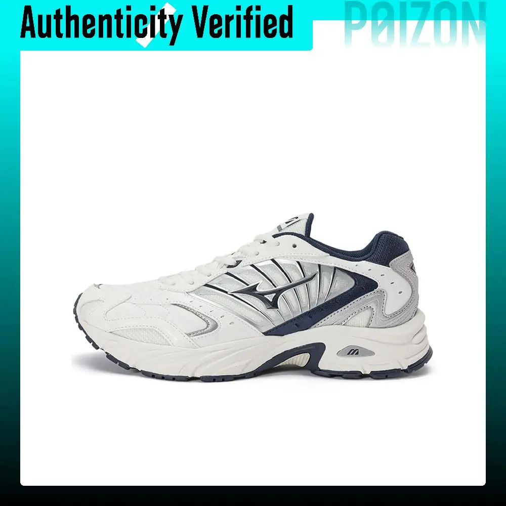 Mizuno Fiyi 2K Running Shoes Unisex Low-top White/Navy Blue/Silver Gray D1GH223701
