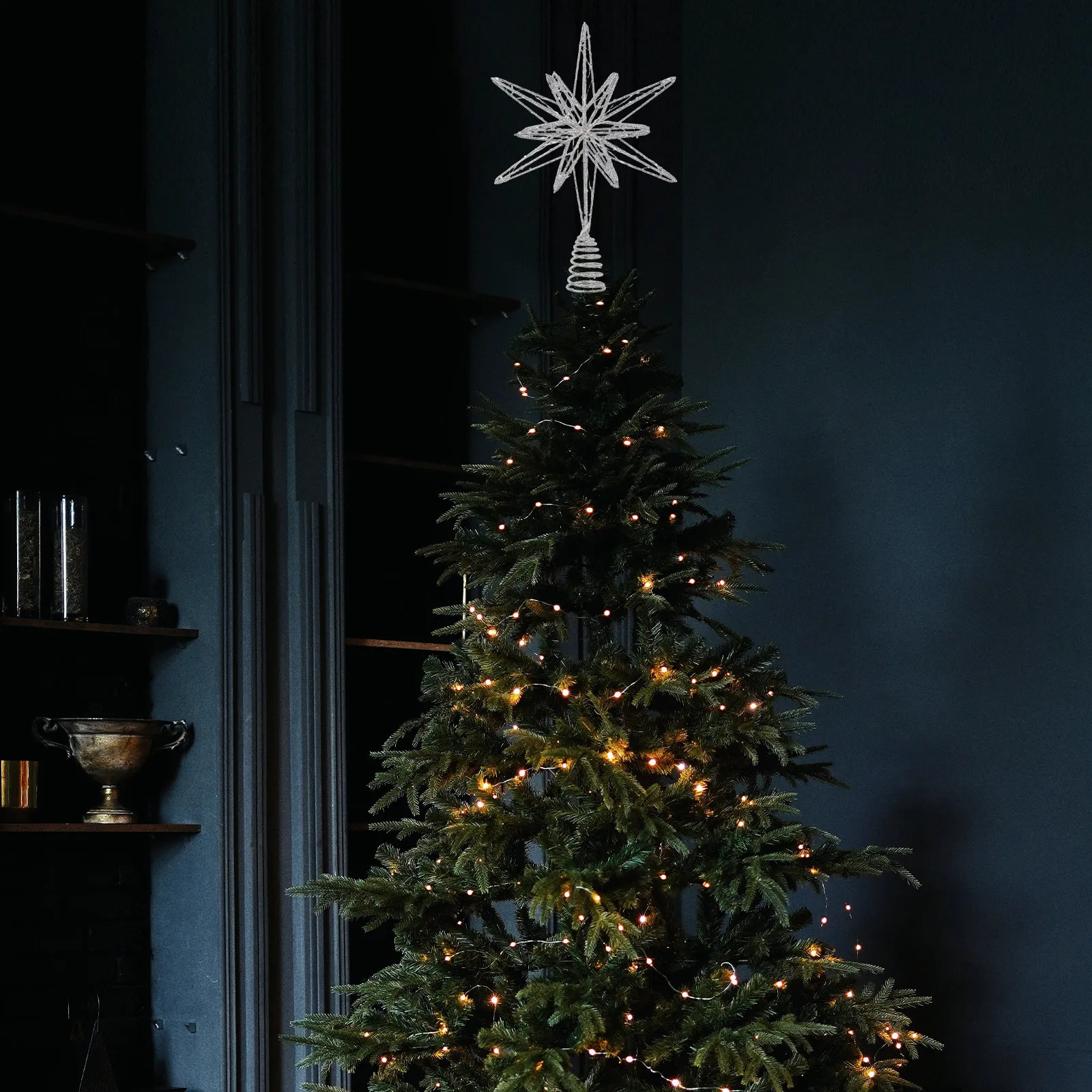 Christmas Tree Star Topper Met - Star Tree Topper ulasan dan harga