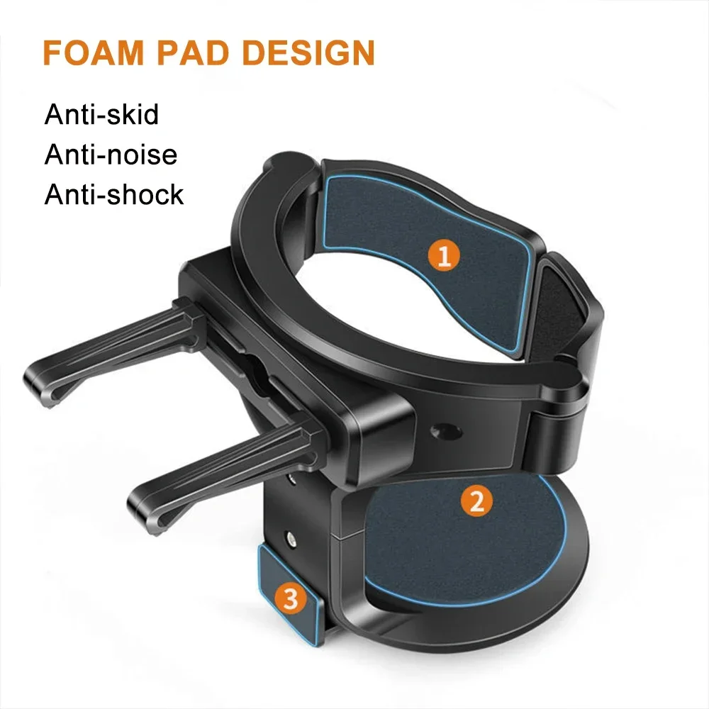 Car Air Vent Cup Holder Auto Accessories For FAW V5 X80 B50 Besturn X40 T77 V2 Vita F5 V70 D60 J6 F1 V80 B70 R7 N5 N7 B30 T33
