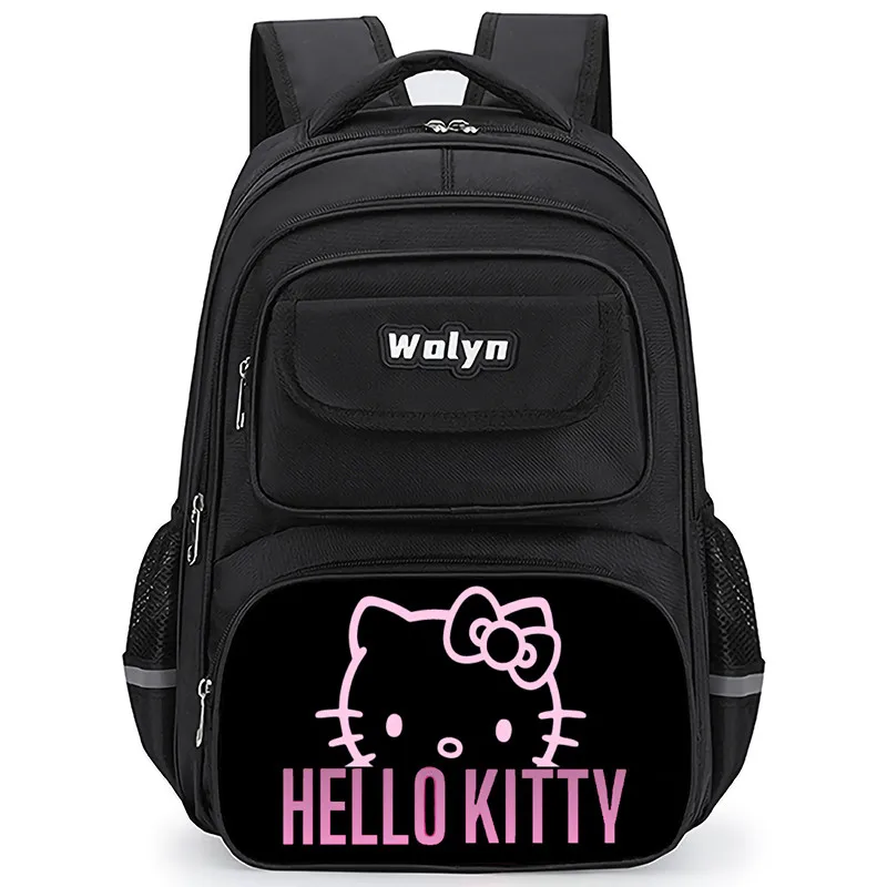 

Hello Kitty Multi-Compartment School Backpack,Cartoon School bags for Boys Girls,Large Capacity Children Bags for Primary School