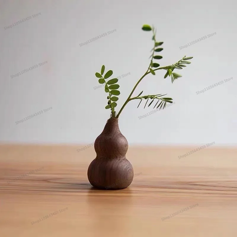For black walnut gourd ornament diffuser car aromatherapy DIY pendant car hanging jewelry aromatherapy wood ornament