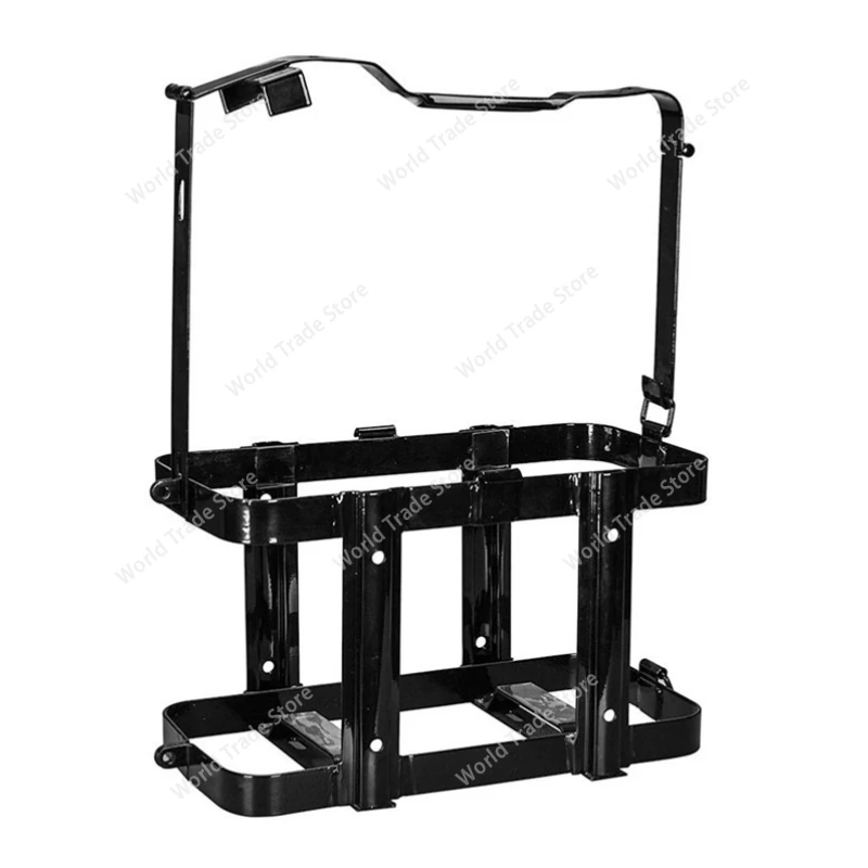 

Держатель газового баллона, стойка для топливного бака мотоцикла для 20-литровых банок, универсальная замена пластины из углеродистой стали