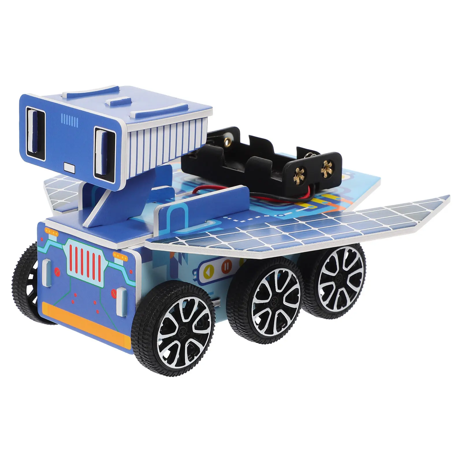 

1Set DIY Mars Probe Car Assembly Educational Science Vehicle Learning Prop for Student Experiment