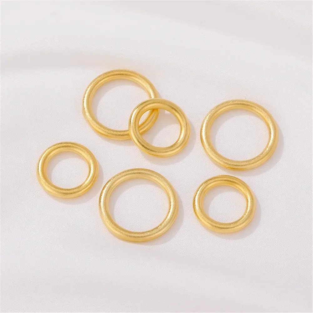 Shajin Qiankun Circle Plain Circle DIY Handmade Bracelet Necklace Finishing Connecting Ring Hanging Rings Jewelry Accessories