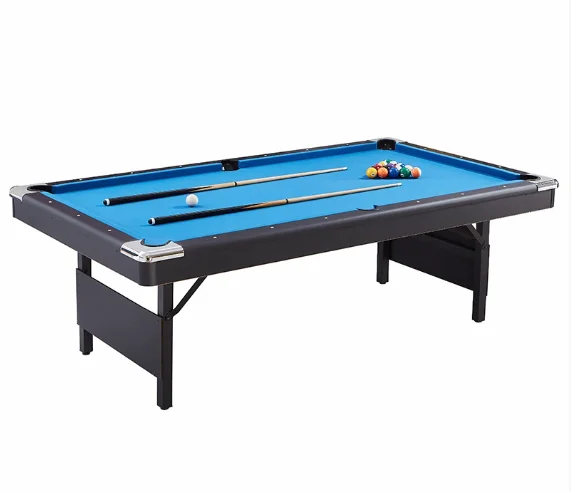 

Foldable household adult American multi-function pool table, free of installation pool table