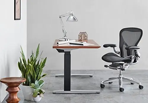 Herman Miller Aeron Ergonomic Office Chair With Tilt Limiter And Seat Angle | Adjustable Posturefit Sl, Arms, And Braking