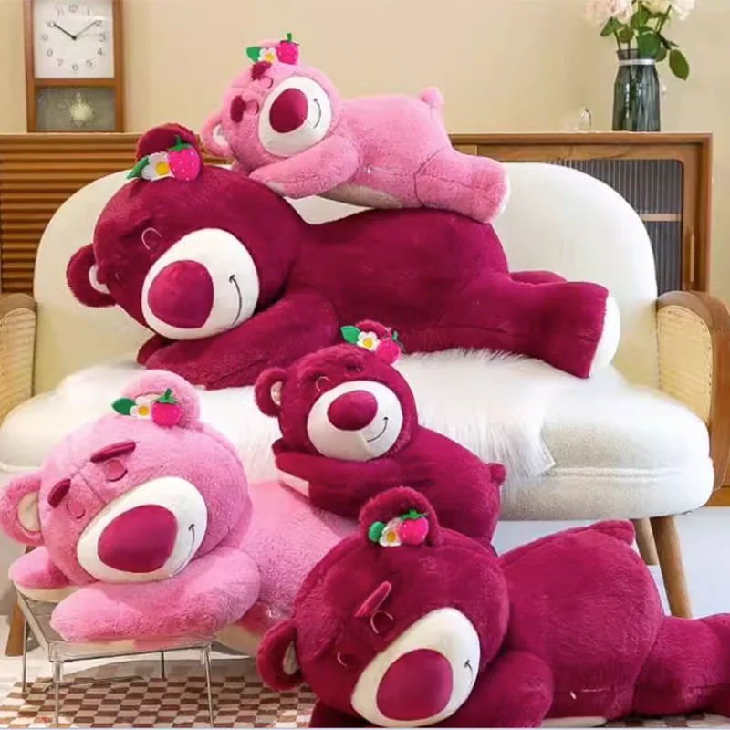 30cm Aoger Genuine Disney Cartoon Anime Toy Story 3 Lotso Bear Plush Toy Pillow Cute Lots-o-huggin Bear Plush Pillow Doll Toy