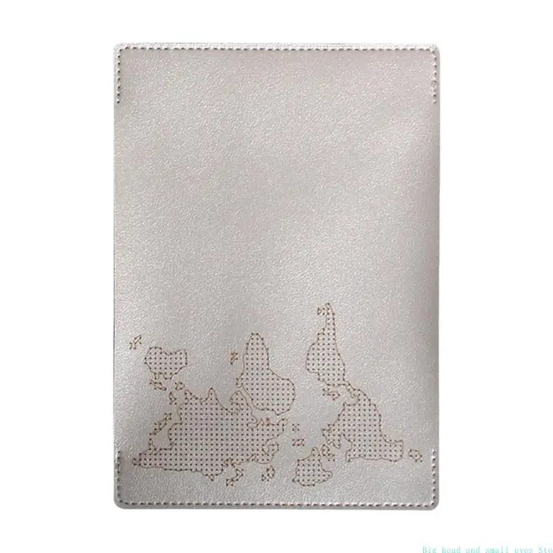 581C Beginner Crosses Stitches Cover World Map Embroidery Travel Memory Organizers