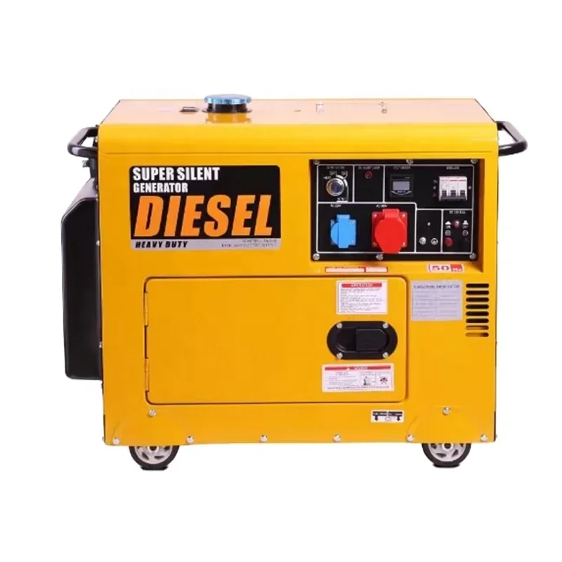 3kw 4.6kw 5kw 5.5kw 6kw 6.5kw 7kw 7.5kw 8kw 8.5kw air cooled 5kva 10kva single 3 phase silent diesel generator sets