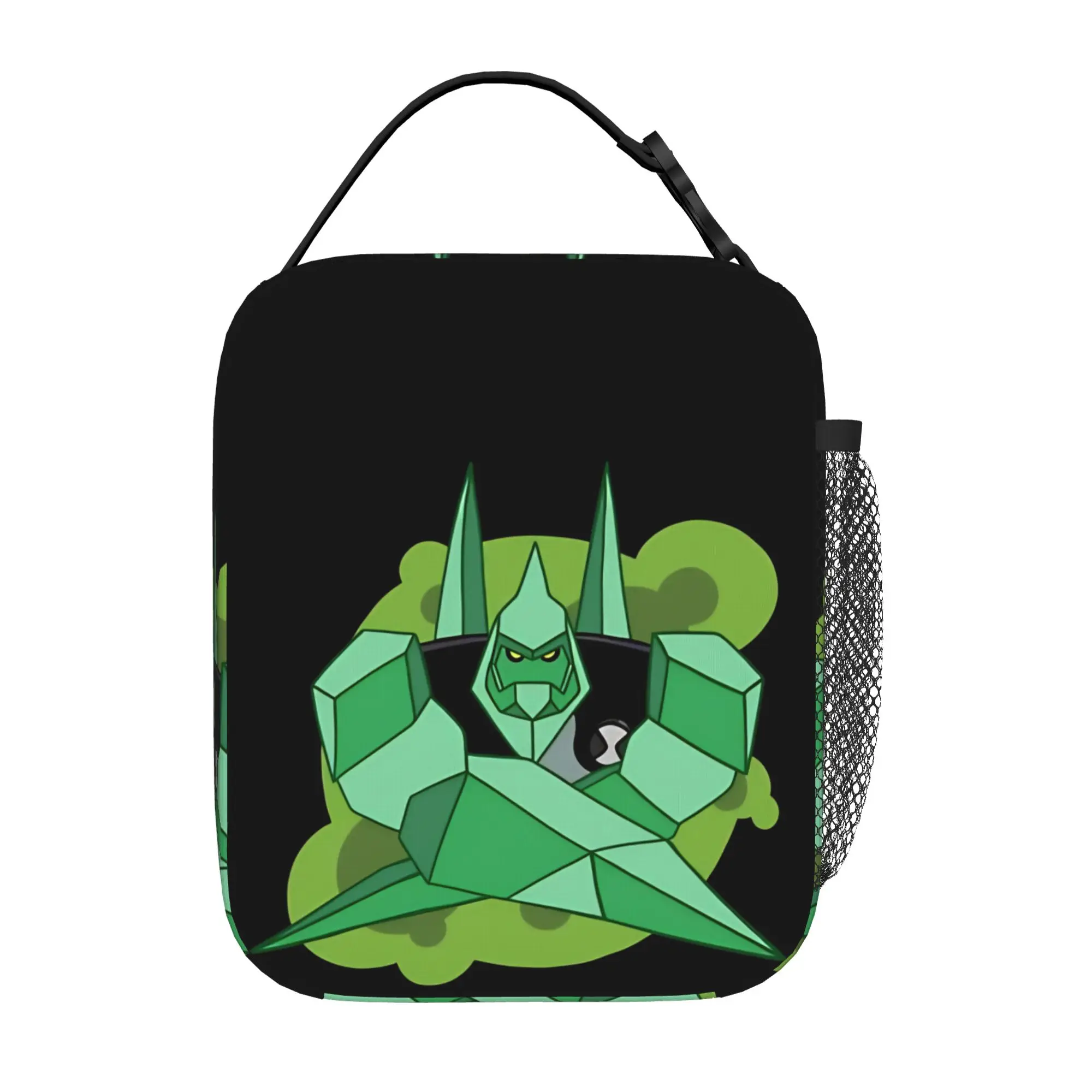 Back to school season  Lunch Box Bag Diamondhead Icon Zipper Closure Fashionable Portable Food Organizer Lunch Bag