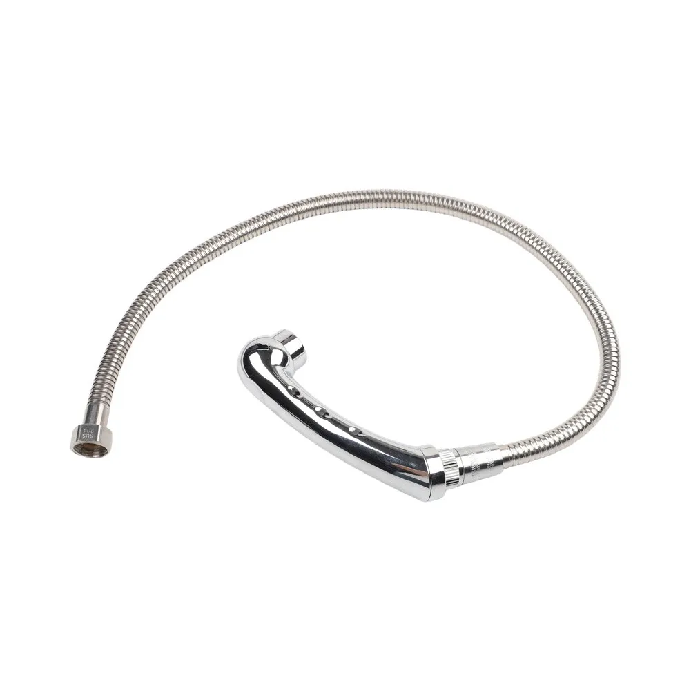 Shampoo Bed Nozzle with Hose for Hair Salons and Styling Environments Designed for Consistent Gentle Water Flow