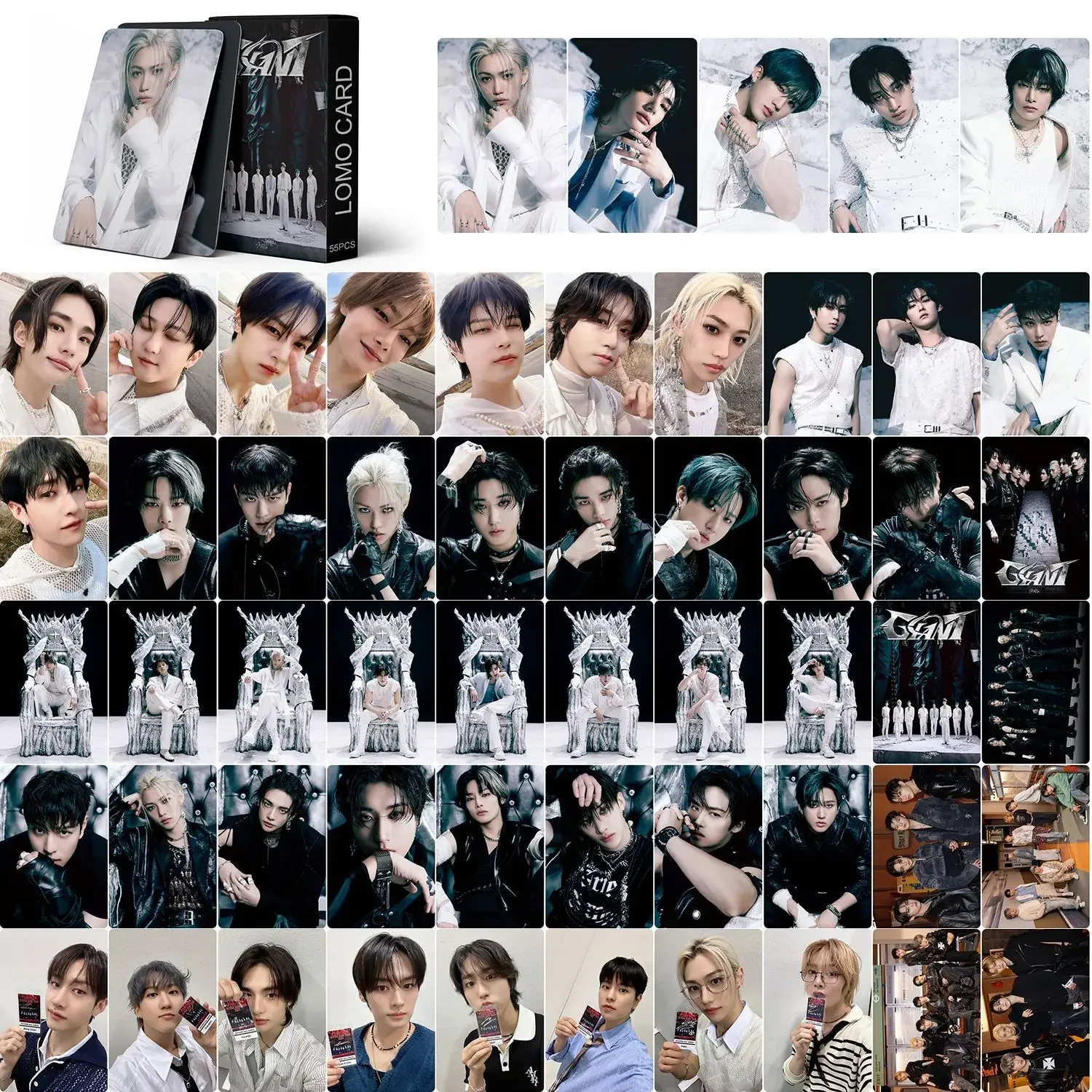 55Pcs/Set Kpop New Album Lomo Cards Photocards Girls Photo Card For Collection Fans Gift