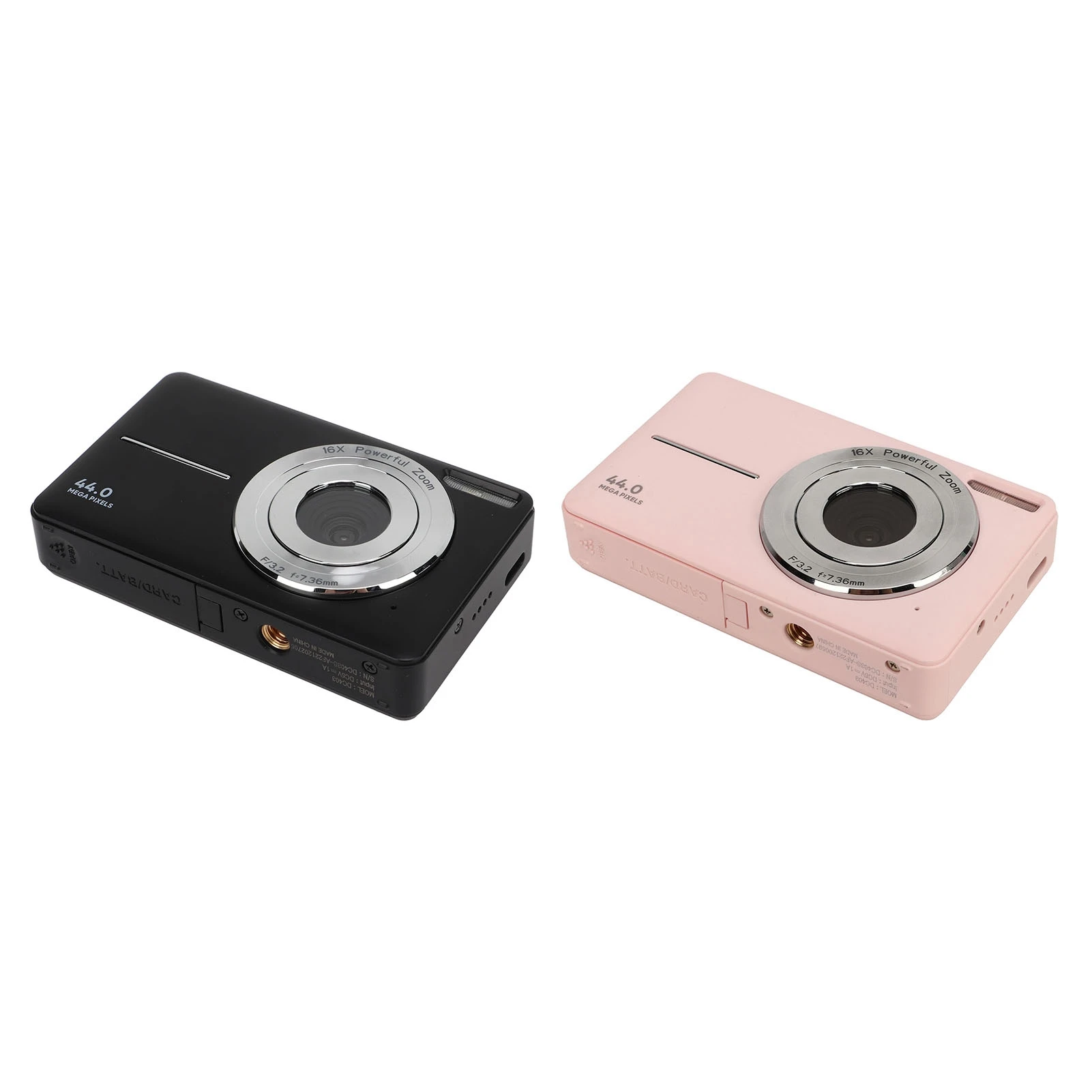 كاميرا رقمية للشباب والأطفال ، كاميرا جيب مضغوطة بخاصية الضخ التلقائي للتصوير الفوتوغرافي والسفر وتسجيل الدخول ، جديد ، HD ، تكبير رقمي 16X ، 44MP ، P