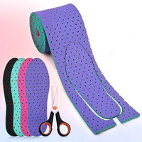 DIY Self-Cut Memory Foam Shoe Insole Comfort Breathable Foot Pads for Kids Adult Sport Running Cushion Plantar Fasciitis Inserts