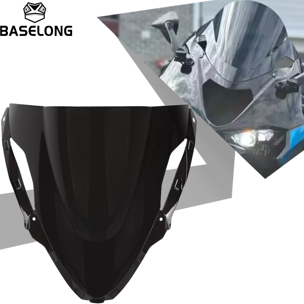 Motorcycle Windscreen Windshield Wind Deflectors Shield Protector FOR KAWASAKI ZX6R Ninja ZX-6R 2024-2025-2026-2027 NINJA ZX6 R