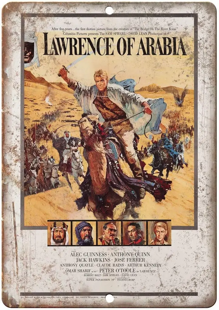 FQDIQI Lawrence of Arabia Vintage Poster Art 12