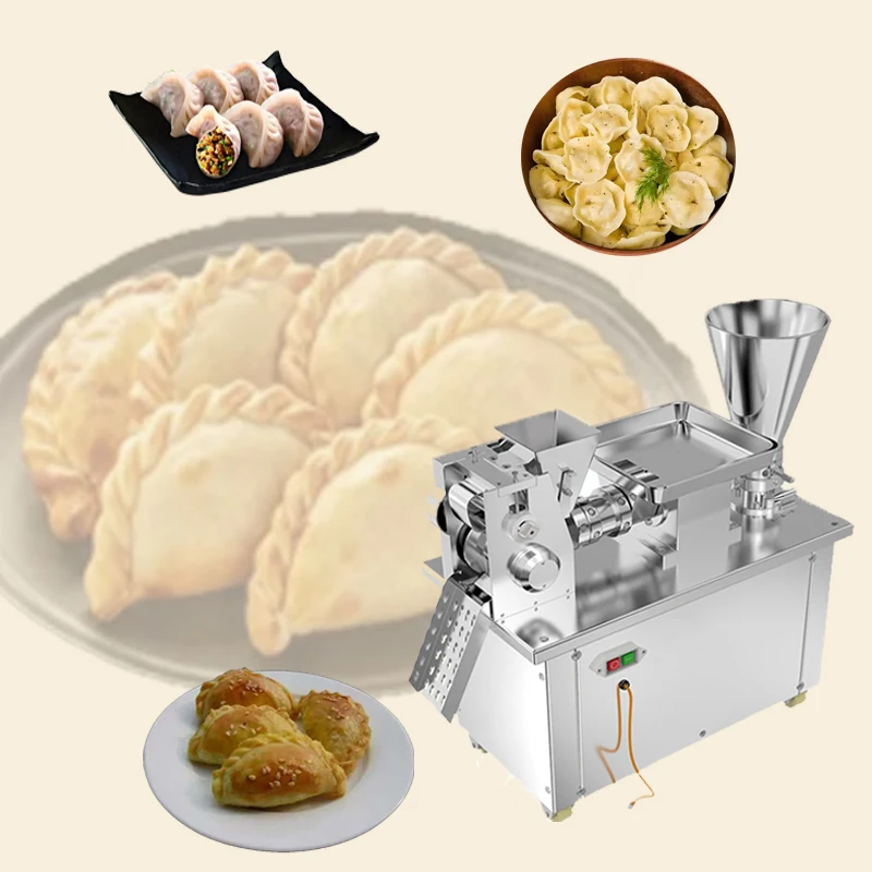 Samosa Meat Taco Machine Empanada Maker Samosa Spring Roll Machine Pelmeni Pierogi Gumpling Machine