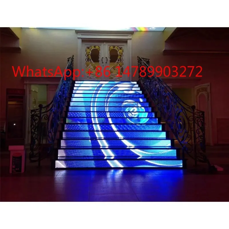 Outdoor P5 Waterproof Interactive Stairs Step LED Screen
