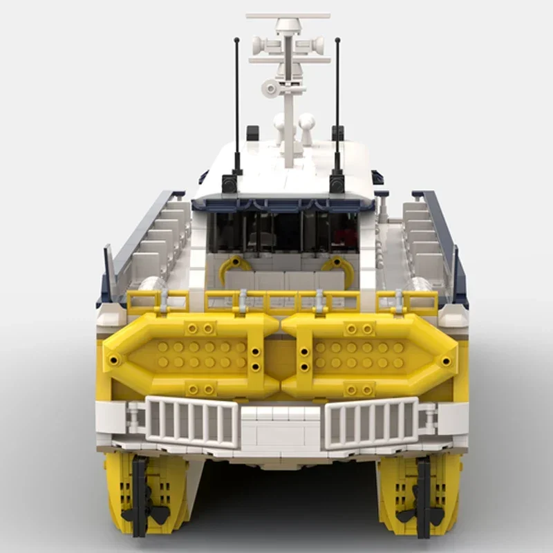 Moc tijolos de construção transporte navio modelo passageiro ferry tecnologia blocos modulares presentes brinquedos para crianças diy conjuntos montagem