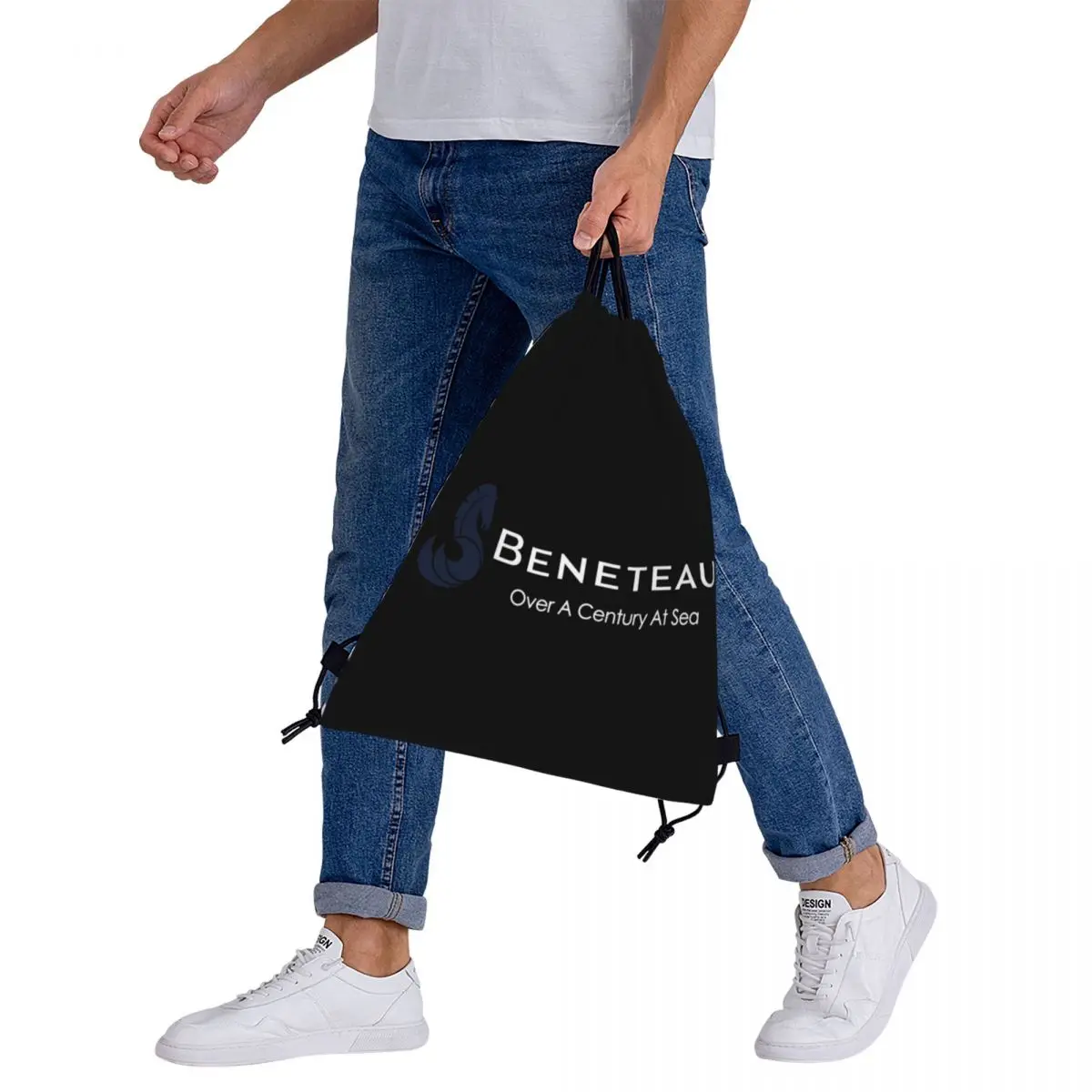 Beneteau Boats 1 حقائب ظهر متعددة الوظائف محمولة برباط حقائب أحذية حقيبة كتب للمدرسة للرجال والنساء