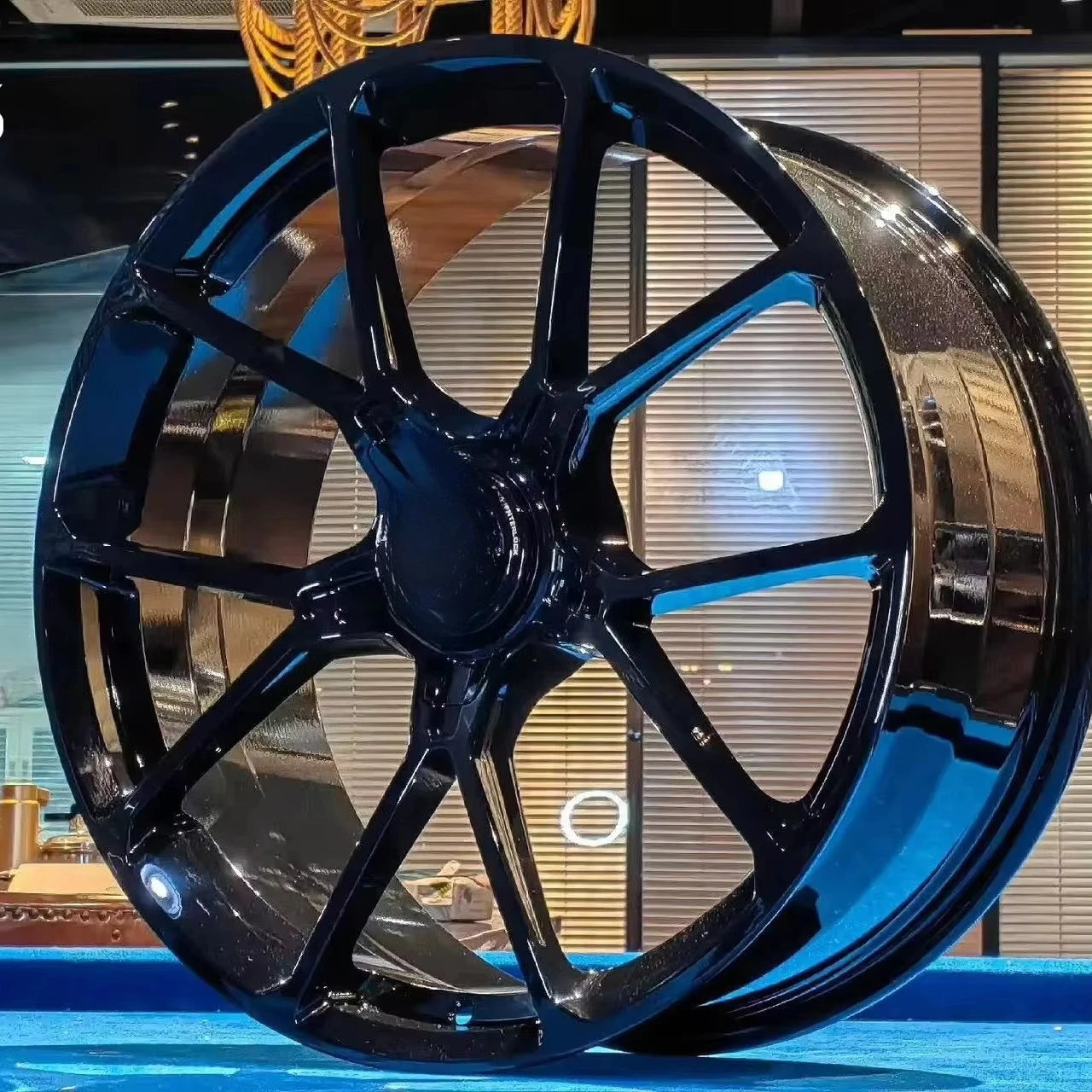 18‑22 Inch 1‑Piece Center‑Lock Forged Alloy Rims For Porsche,Racing‑Style Light‑Weight Aftermarket Modified Wheel Hubs