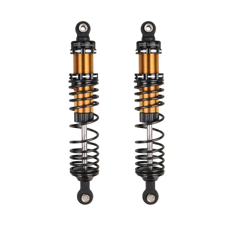 KYX Racing 100mm Aluminum Rear Shock Absorber Damper for 1/10 RC Crawler Car Traxxas F150 Raptor TRX4 TRX6 Wraith UTB10 SCX10 II