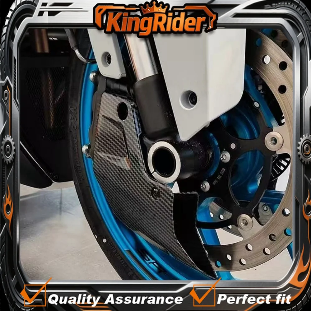 Advanced modification caliper cover, disc brake radiator, decorative front brake protection accessory for 675SR-R motorcycles.