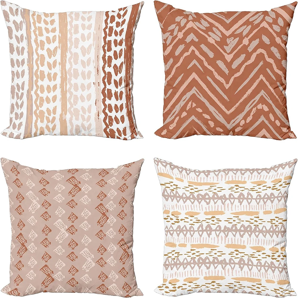 Black - and - White Greek - inspired Geometric Pillow Covers, Exotic AestheticLiving room sofa cushion cover,   room decoration