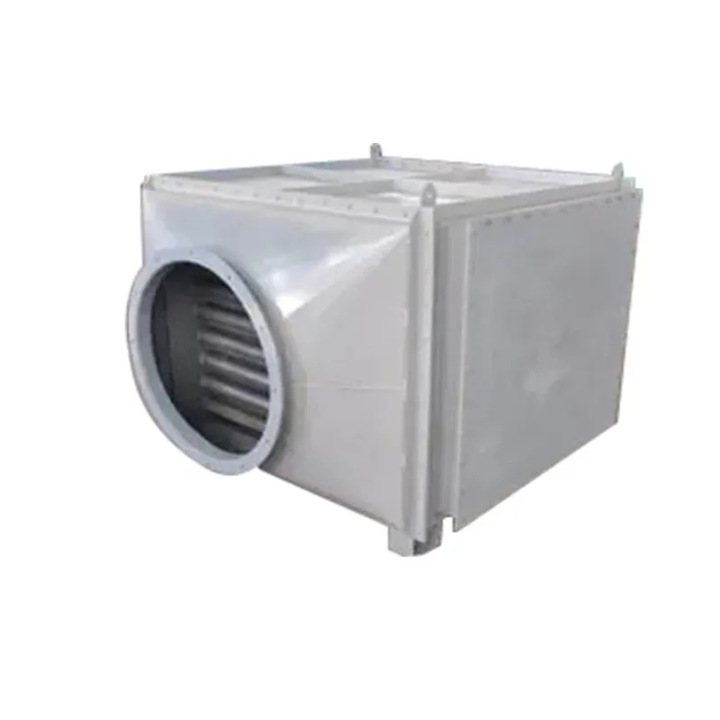 

Recovery heat exchanger, flue gas waste heat recovery device, high temperature flue gas cooler waste gas recovery