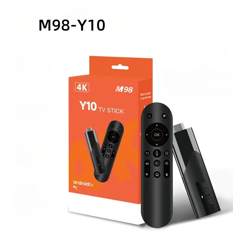 M98 Y10 Smart TV Stick Android 13 ATV Allwinner H618 2,4G/5G Dual WIFI Airplay Предустановленное приложение TV Stick