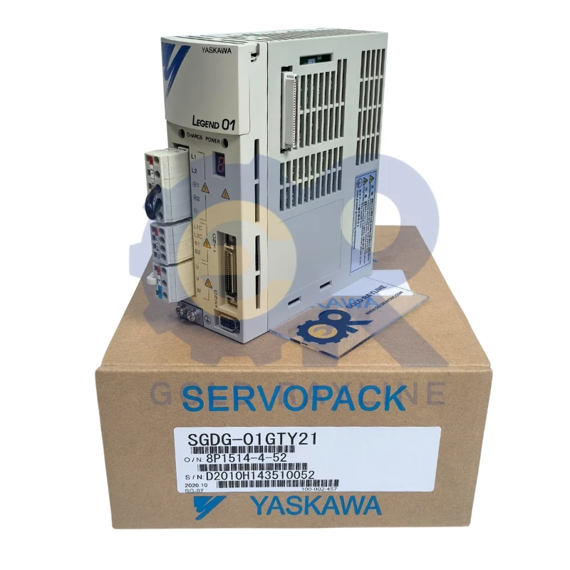 Novo servo drive SGDG-01GTY21 Yaskawa em estoque envio rápido