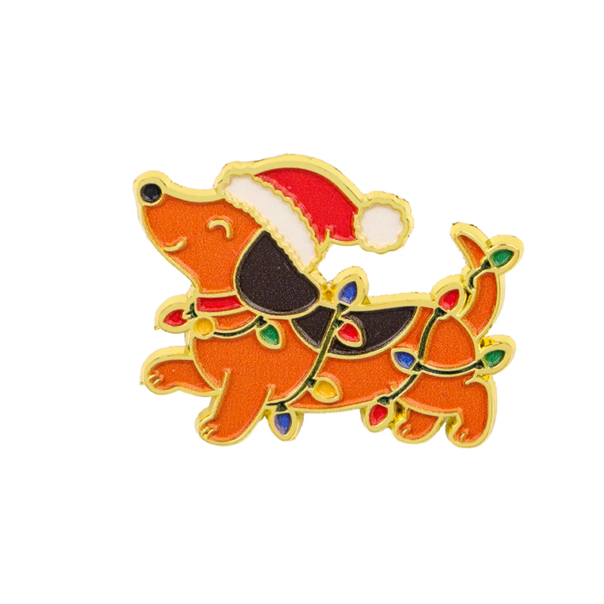 2er-Set Weihnachts-Emaille-Pins für Katzen und Hunde, Tier-Reversnadel, niedliches Haustier-Abzeichen für Rucksack, Jeansjacke, Dekoration, Geschenk – Detail 7