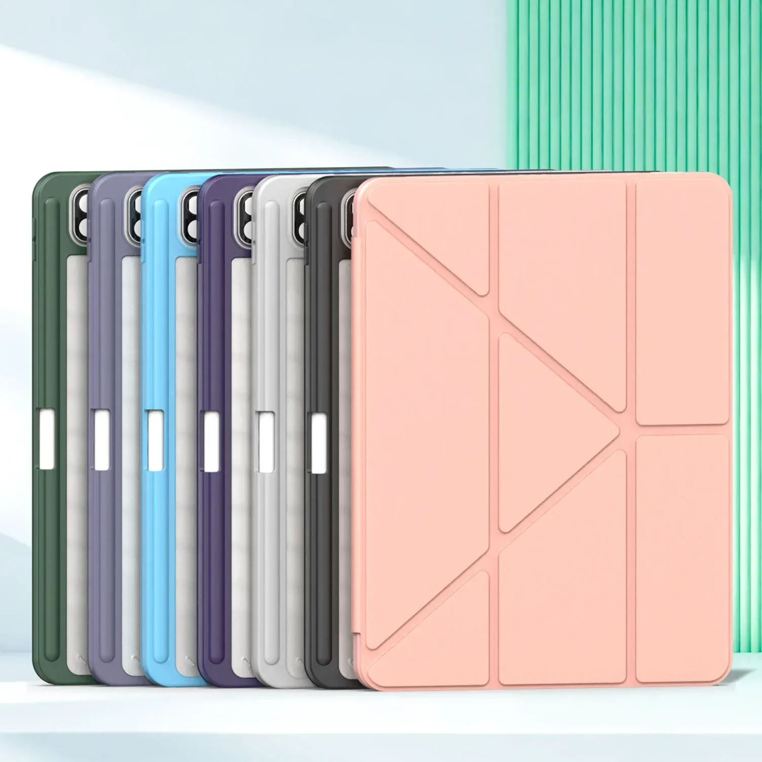 Hülle für iPad (A16) 11. 10. 9. 8. 7. Generation Y-Fold Magnetische Hülle Air 4. 5. 6. 7. 8. Pro 11 (2018-2022)