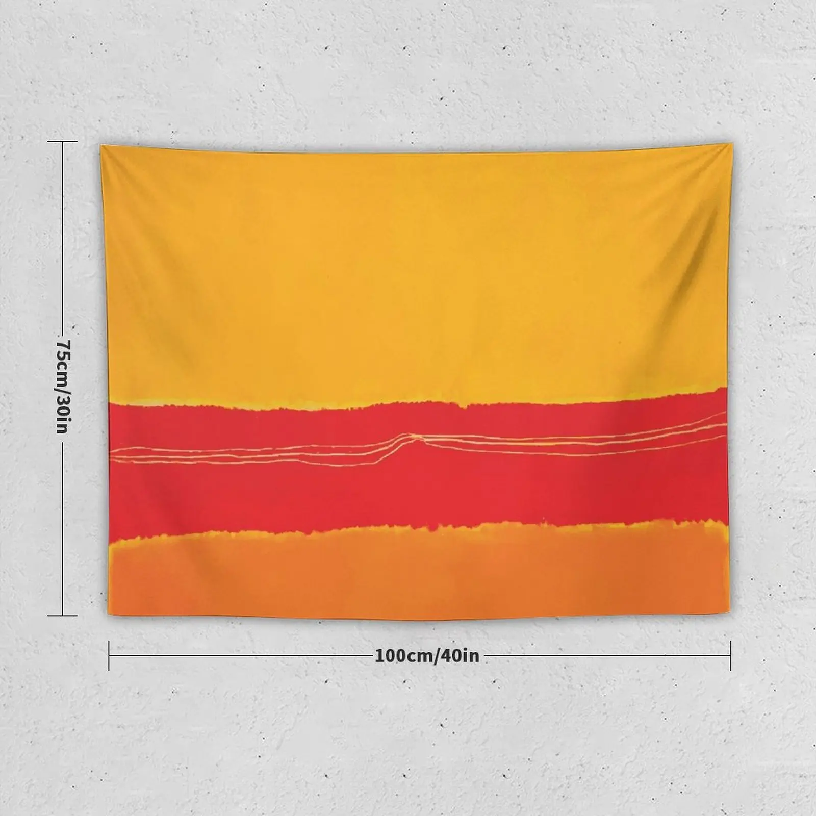 Mark Rothko | No. 5/No.22 Tapestry Wall Tapestry Bedroom Decor Aesthetic