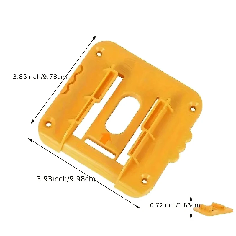 1/5PCS Tool Mount And Battery Holder Set For 20V Drill Tools Wall Mount Storage Bracket Machine Fixing Rack Organization