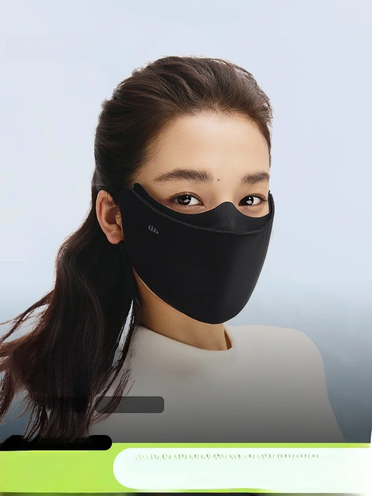 

Banana Leaf Warmth Sunscreen 3D Stereo Cold Sensitivity Windproof Fleece Winter Face Mask Unisex Cycling Outdoor Protection