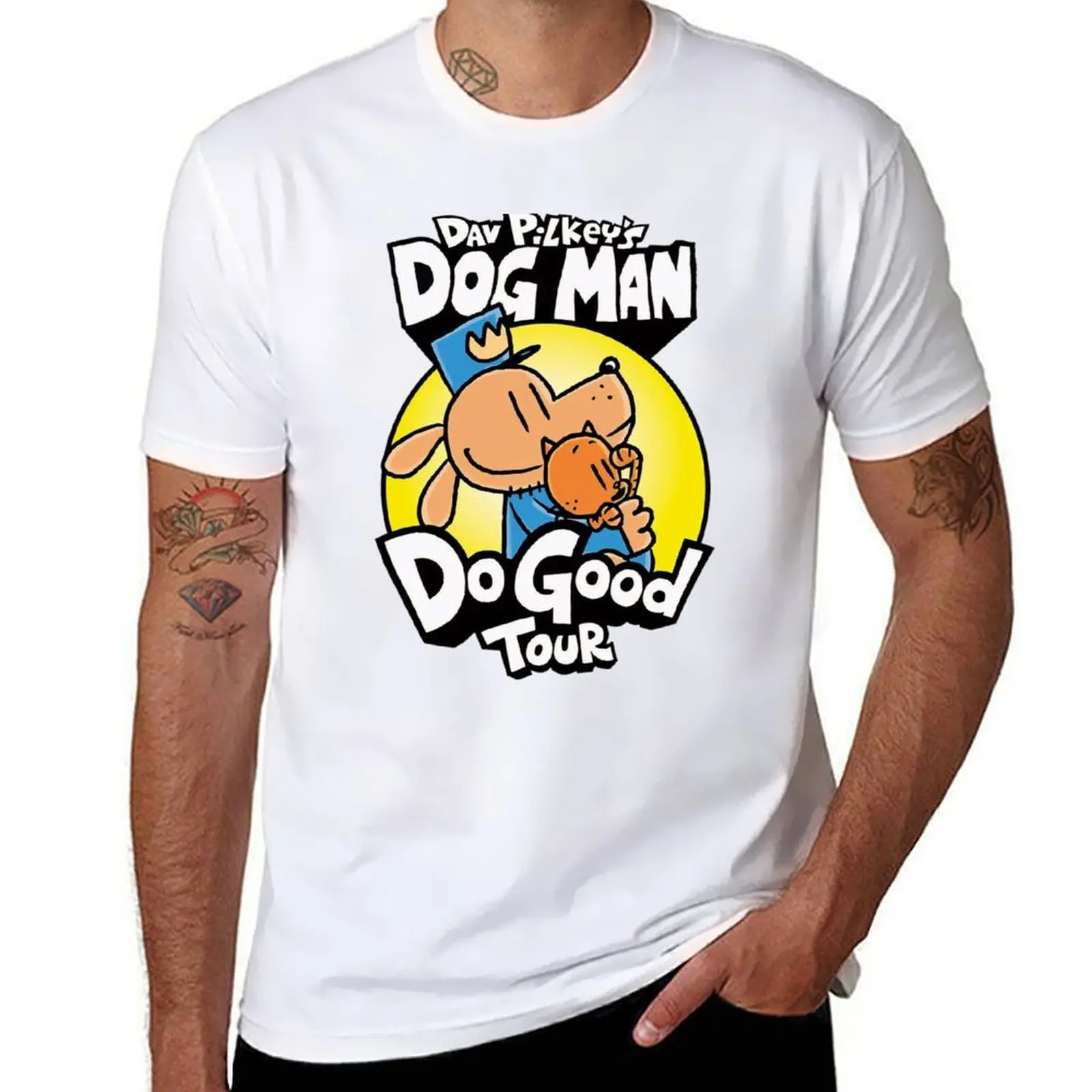 

Dog And Cat Do Good Tour T-Shirt man t shirt designer man t shirt summer T-Shirt