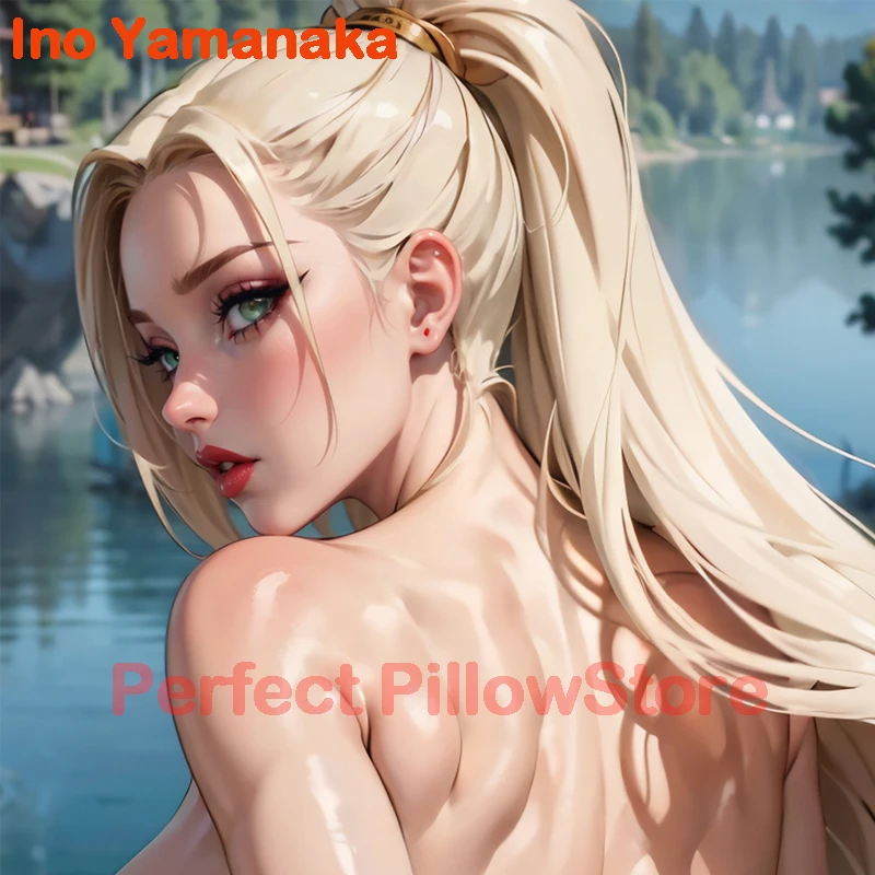 

Dakimakura anime Ino Yamanaka Double-sided Print Life-size body pillows cover Adult pillowcase