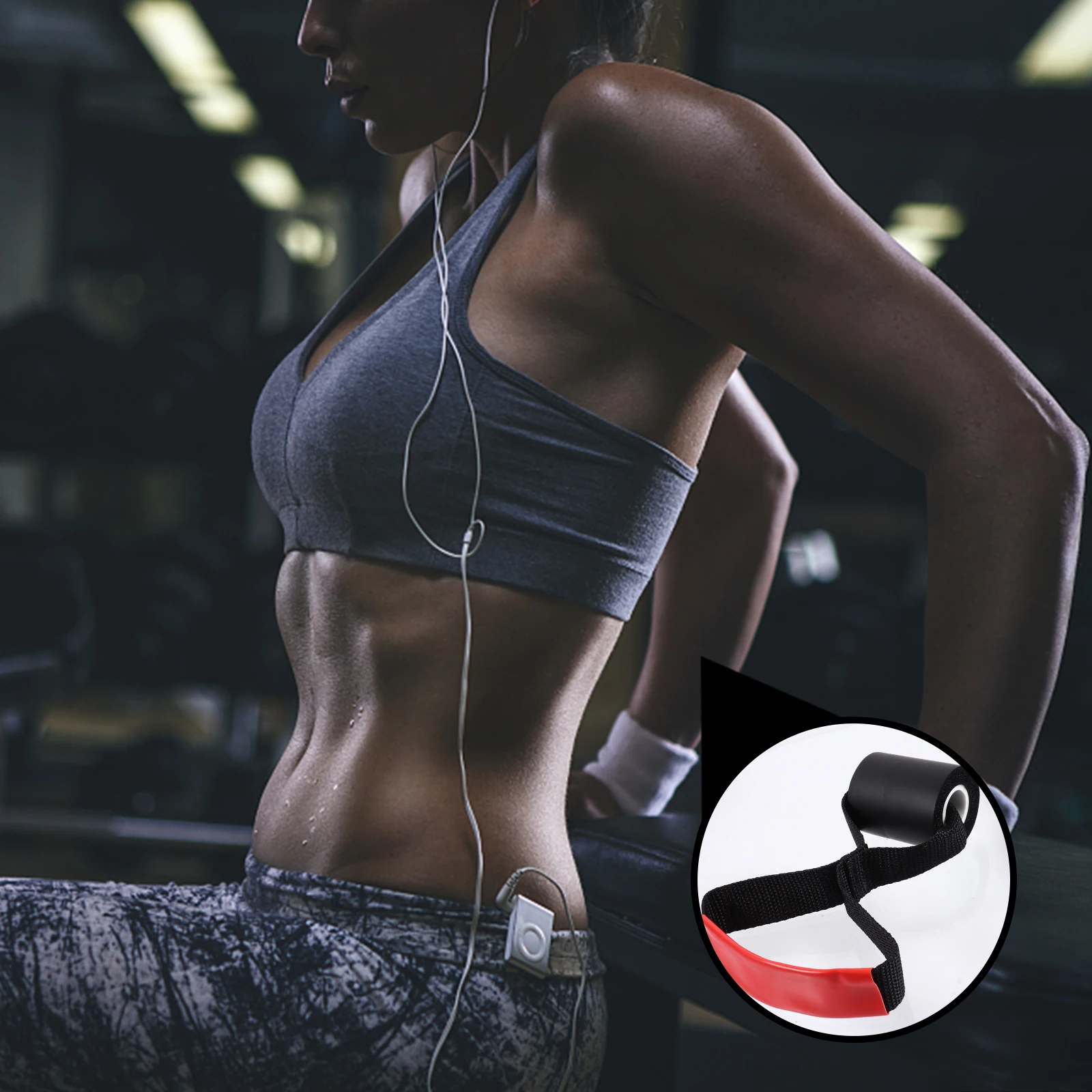 

2 Pcs Door Clamp Creative Accessories Gate Latch Training Belt Pull Ropes Pvc Heavy Duty Bolt Tension Clamps