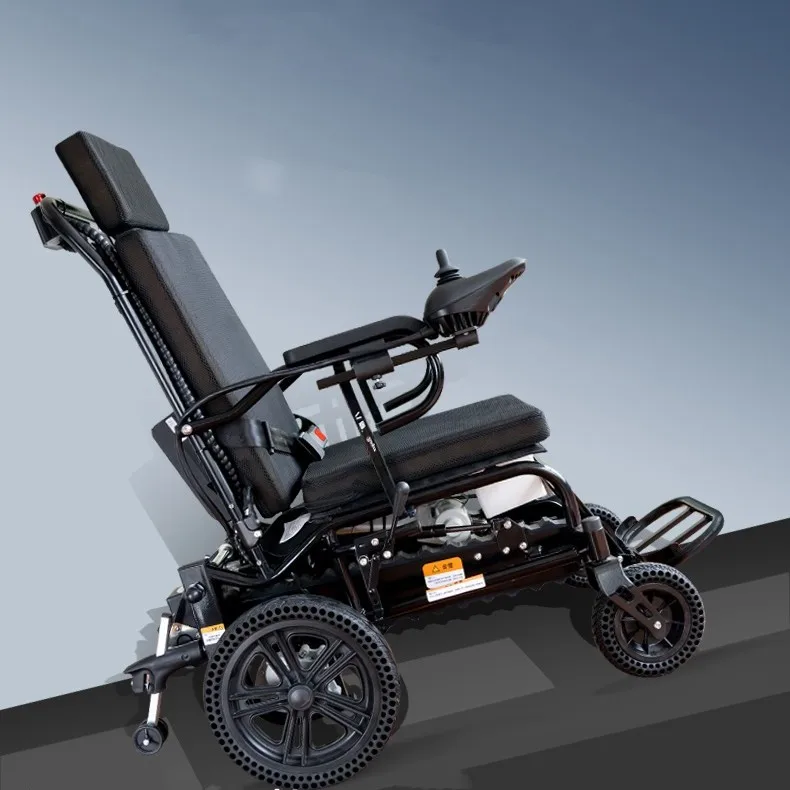 Elderly High Standard Chinese Manufacturer Motorized Electric Stair Climbing Wheelchair Manual Wheelchair Handicapped 150kg
