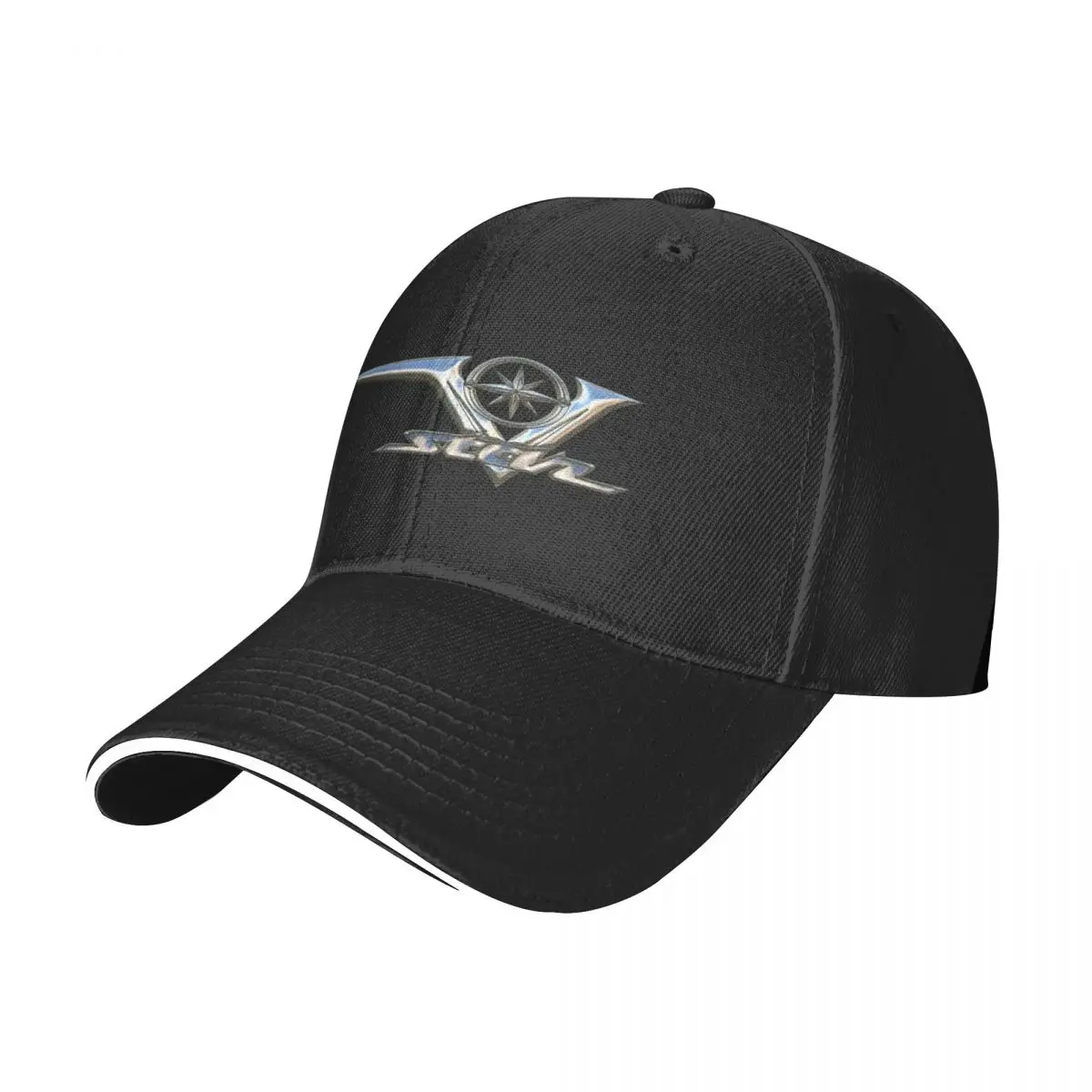 V Star 250, 650, 950, 1100, 1300, 1900 Logo 3 Chrome 2 Baseball Cap Rugby Beach Hats Woman Men's